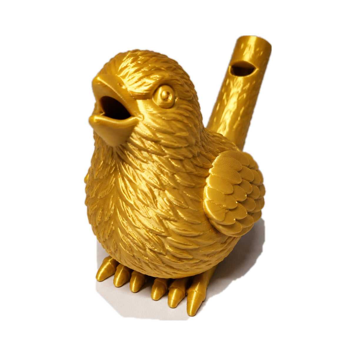 Bird Whistle - Gold (PETG)