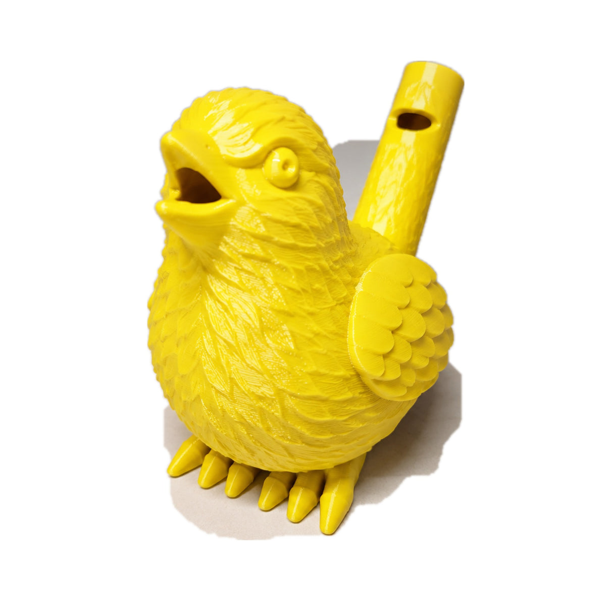 Bird Whistle - Yellow (PETG)