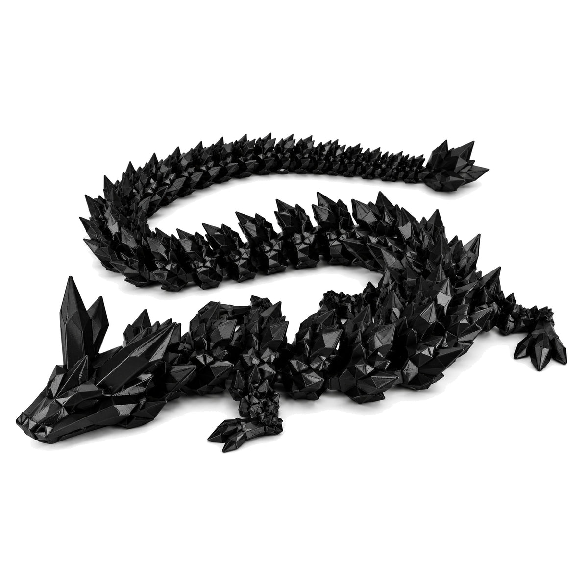 Articulated Crystal Dragon - Black
