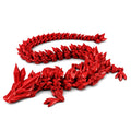 Articulated Crystal Dragon - Red