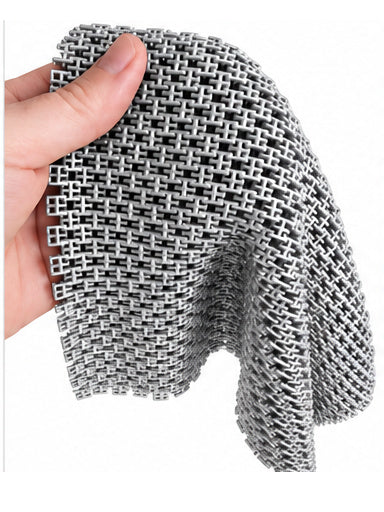 Fidget Fabric - Silver
