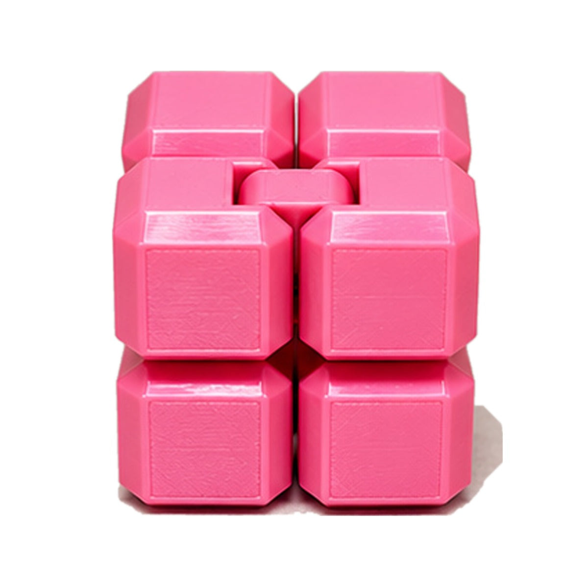 Infinity Cube Fidget - Pink (PETG)
